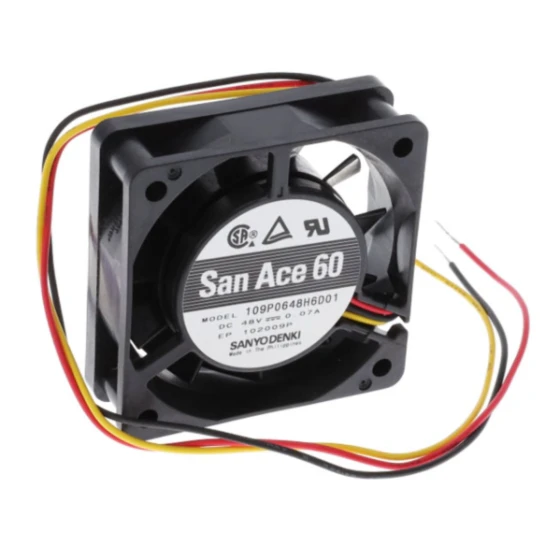 Sanyo Denki 109P0648H6D01 Ventilator