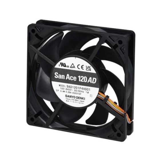 Sanyo Denki 9AD1201H4H001 Ventilator