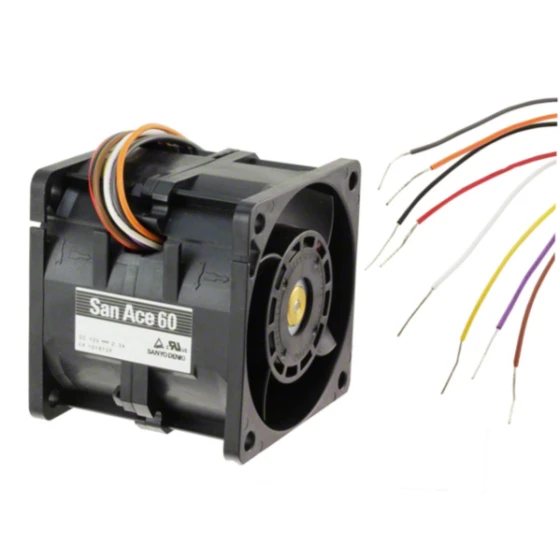 Sanyo Denki 9CRA0612P6J001 Ventilator