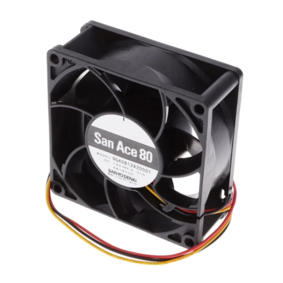 Sanyo Denki 9GA0812A2D001 Lüfter