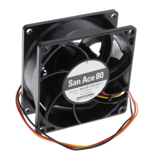 Sanyo Denki 9GA0812B20011 Ventilator