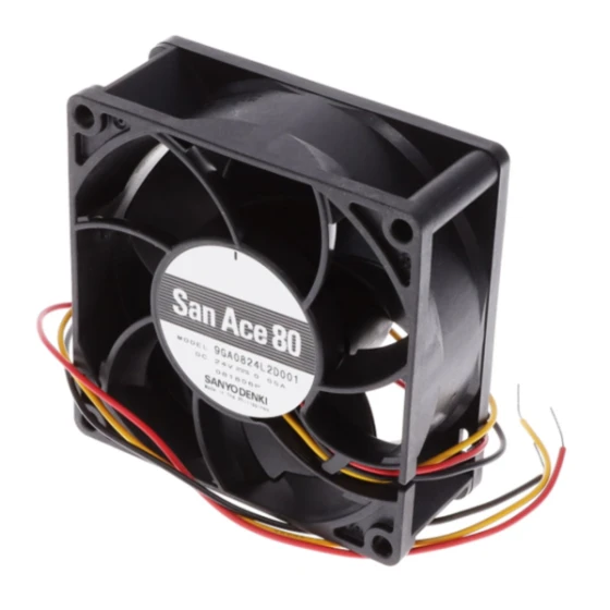 Sanyo Denki 9GA0824L2D001 Lüfter