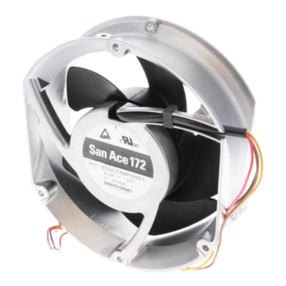 Sanyo Denki 9SG5748P5H01 Ventilator