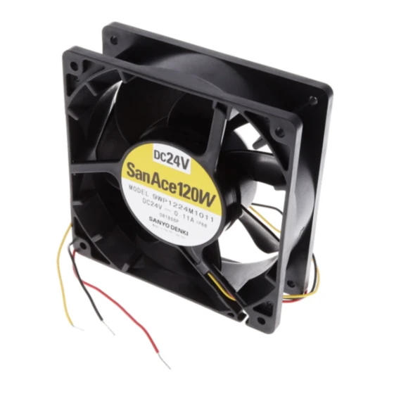 Sanyo Denki 9WP1224M1011 Ventilator