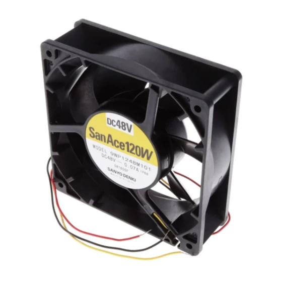 Sanyo Denki 9WP1248M101 Ventilator