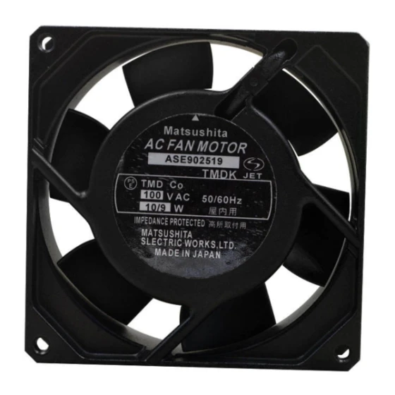 Matsushita ASE902519 Lüfter