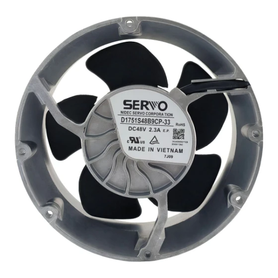 Nidec/SERVO D1751S48B9CP-54 Lüfter