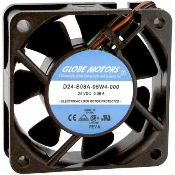 Globe Motors D24-B08A-05W4-000 Lüfter