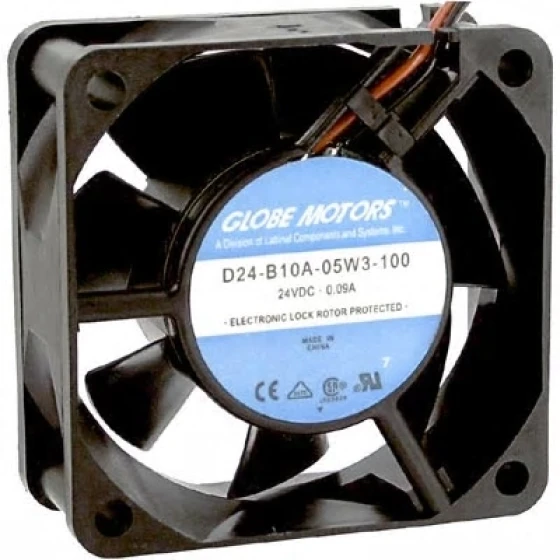 Globe Motors D24-B10A-05W3-100 Lüfter
