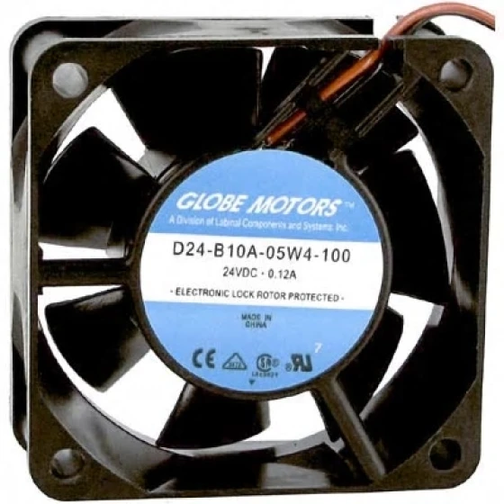 Globe Motors D24-B10A-05W4-100 Lüfter