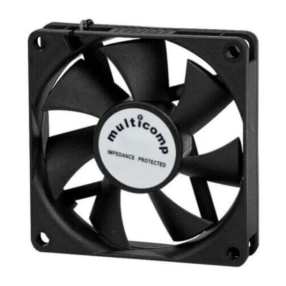 MULTICOMP MC33868 Lüfter