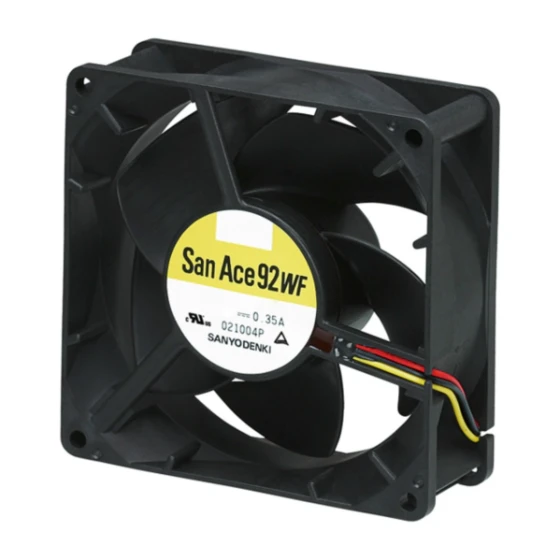 Sanyo Denki 9WF0924H201 Ventilator