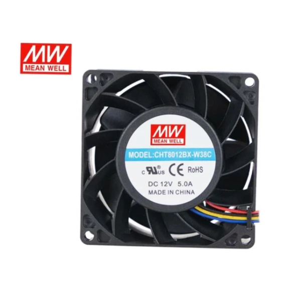 MEAN WELL USA CHT8012BX-W38C Ventilator