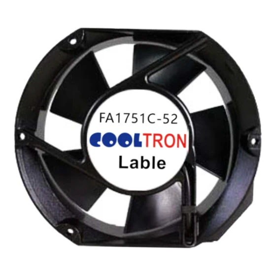 Cooltron FA1751B11T7C-52 Lüfter
