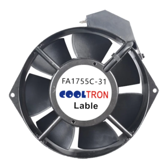 Cooltron FA1755B11T7C-31 Lüfter