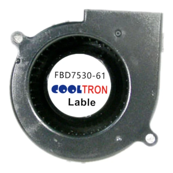 Cooltron Industrial Supply FBD7530B12W3-61 Lüfter