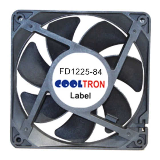 Cooltron Industrial Supply FD1225B24W3-84-2RC1 Lüfter