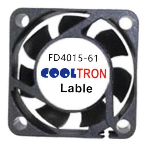 Cooltron Industrial Supply FD4015B12W5-61-4JC1 Lüfter