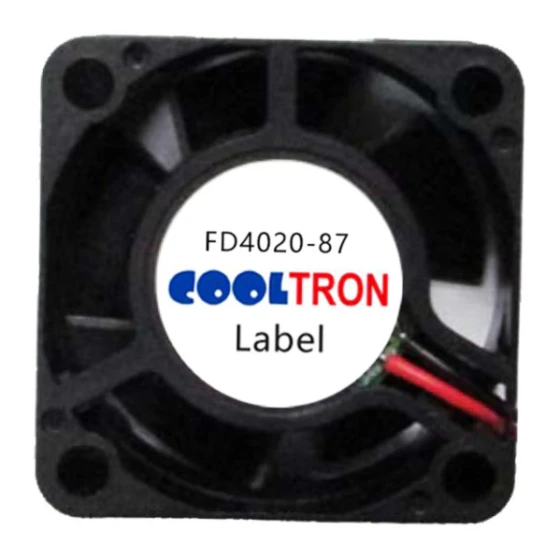 Cooltron Industrial Supply FD4020B12W7-87-2R Lüfter