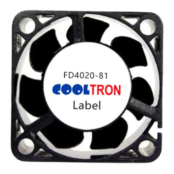 Cooltron FD4020B24W5-81-3F fan