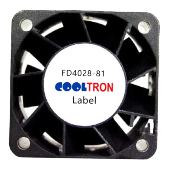 Cooltron Industrial Supply FD4028B12W1-81-3R Lüfter