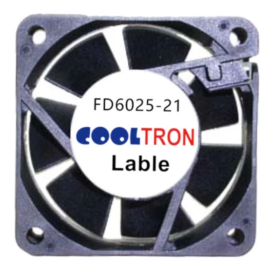 Cooltron Industrial Supply FD6025B24W11-21-2R Lüfter