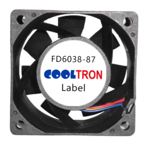 Cooltron Industrial Supply FD6038B24W9-87-4JC1 Lüfter