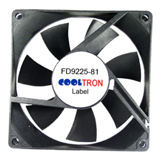 Cooltron Industrial Supply FD9225B24W7-81-2R Lüfter