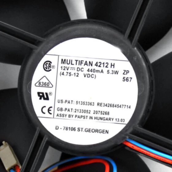 Ebmpapst MULTIFAN4212 Ventilator