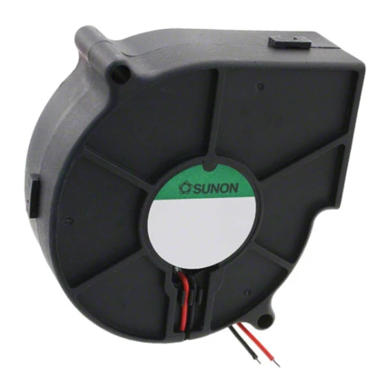Sunon PMB1275PNB3-AY.(2).GN-Lüfter