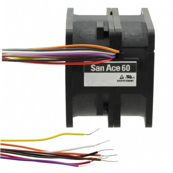 Sanyo Denki 9CRA0612P6K001 Ventilator