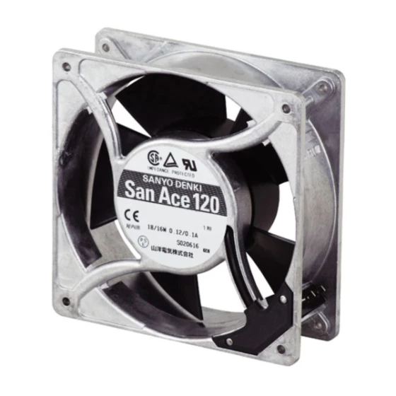 Sanyo Denki 109S408UL-20 Ventilator