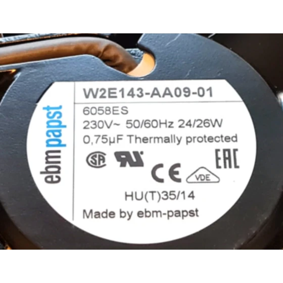 Ebmpapst W2E143-AA09-01 Lüfter